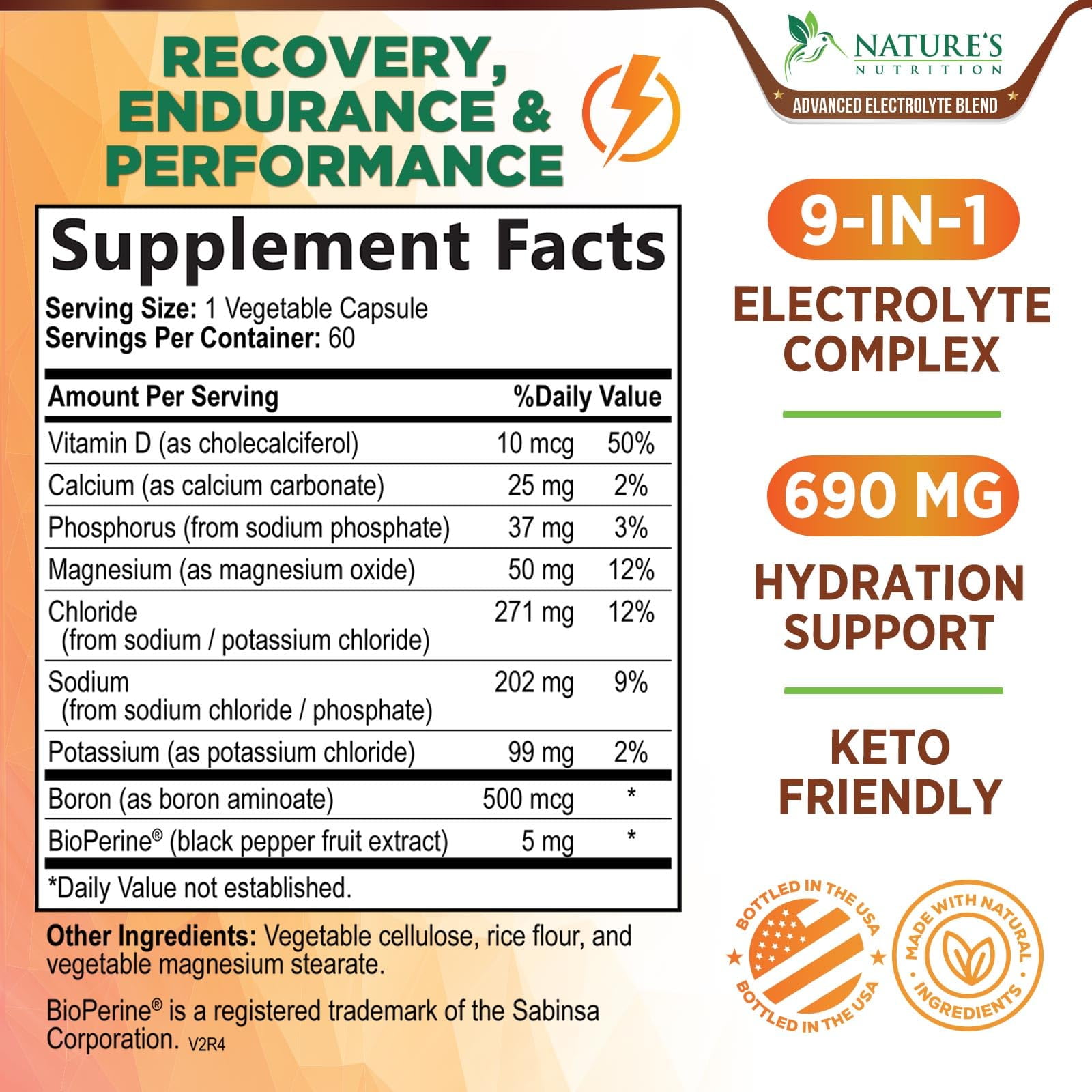Daily Electrolyte Replenisher Tablets - 9 Essential Electrolytes