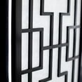 thumbnail image 5 of Roundhill Furniture Sudoku Paper and Wood 3-Panel Room Divider Screen in Black, 5 of 6