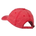 thumbnail image 3 of Hawaii State Map Embroidered Washed Cap - Red OSFM, 3 of 5