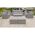 thumbnail image 2 of Ensemble de Meubles de Patio en Osier d'Extérieur 8 Pcs Beige, 2 of 2
