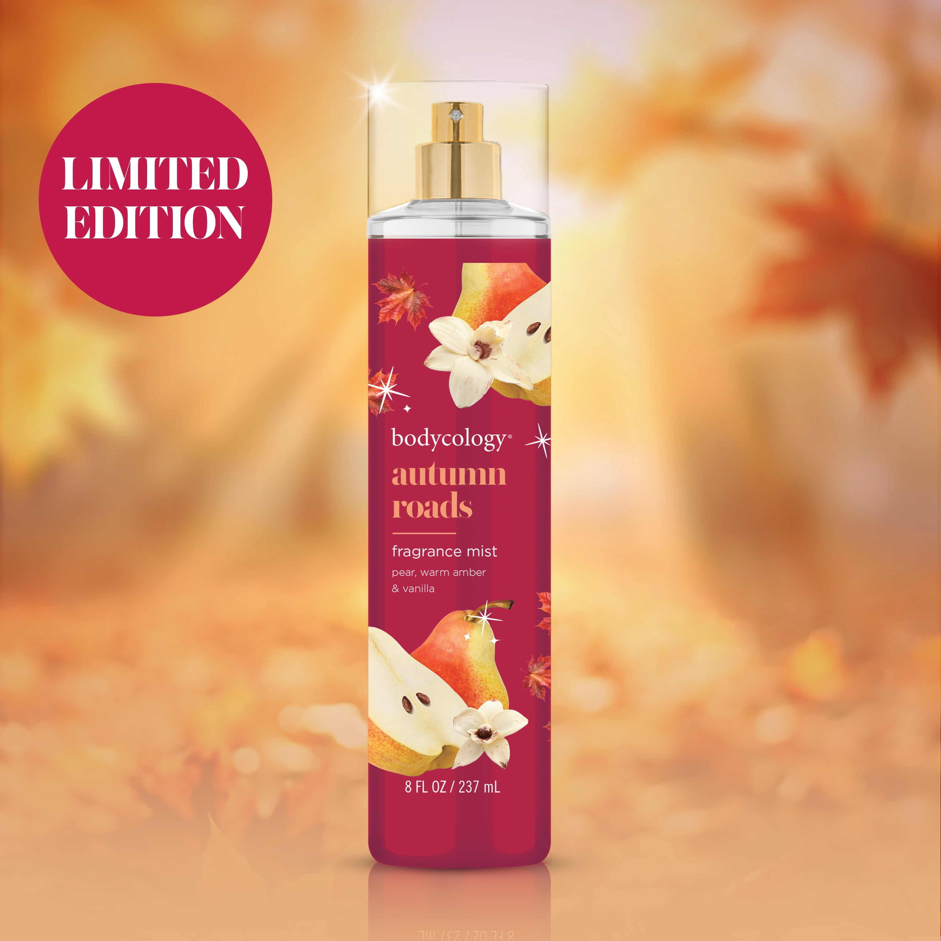 Bodycology Fragrance Body Mist, Autumn Roads, 8 fl.oz.