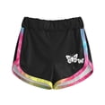 thumbnail image 5 of YDFCWXWGirl's 2 Piece Outfits Tie Dye Crew Neck Tee Shirts and Track Shorts (Watermelon Red, 5-6 Years), 5 of 6