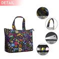 thumbnail image 2 of Pioneer Flower Floral Print Pattern Travel Tote Bags for Women Carry On,Large Weekender Bags for Women Travel,Multi Functional Duffle Bag for Work,Shopping,Sports, 2 of 5