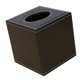 thumbnail image 3 of Soporte de caja de pañuelos de encimera cuadrada Servilleta de papel Cubierta de caja Cuero de PU Café Sunnimix Tapa del soporte del pañuelo facial, 3 of 7