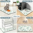 thumbnail image 7 of Coffee Mat, 16" x 24" Cute Minimalism Design Coffee Bar Mats for Espresso Machine Station Accessories and Organizer, Hide Stain Rubber Backed Absorbent Dish Drying Pad for Kitchen Counter,White, 7 of 7