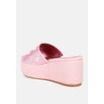 thumbnail image 3 of Meta charts Diamante  Rhinestone Flatform Sandals, 3 of 10