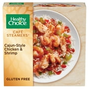 Healthy Choice Cafe Steamers Cajun-Style Chicken and Shrimp, Frozen Meal, 9.9 oz Bowl (Frozen)