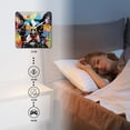 thumbnail image 4 of 10 Inch Wall Clock Battery Operated Silent Clock Decorative for Office, Kitchen, Outdoor, Living Room，Multicolor French Bulldog Sunglasses Elegant, 4 of 4
