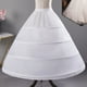 thumbnail image 2 of Soporte para falda de vestido de novia: 4 varillas de acero, cintura elástica, nailon/spandex, talla única para cinturas de 60-100 cm, 2 of 6