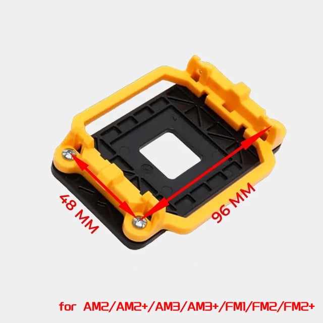 CPU Cooler Fan Bracket Heatsink Holder General Backplane Base for AMD AM3 AM4 AM5 AM2 Am3+ FM1 FM2 FM2+ Motherboard Backplate AM3 AM2