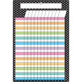 thumbnail image 1 of Ashley Productions ASH91034-6 Smart Black White Polka Dots Incentive Chart Dry-Erase Surface - 6 Each, 1 of 1