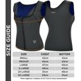 thumbnail image 2 of RDX Women’s Sauna Vest Heat Trapping Sweat Waist Trainer - REACH OEKO TEX 100 Certified Body Shaper - Weight loss Trimmer Hot Corset Slimming Zipper Pullover - Gym Workout Fitness Tank Top, 2 of 5