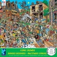 thumbnail image 2 of Ceaco 750-Piece Comic Crowds Old West Interlocking Jigsaw Puzzle, 2 of 6