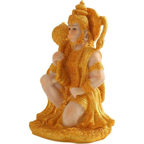 Ramayana Hanuman Statue God Lord Hanuman Figurine Idol Murti Pooja Sculpture Devotee Lord Rama Shrine Buddha,for Home Decor