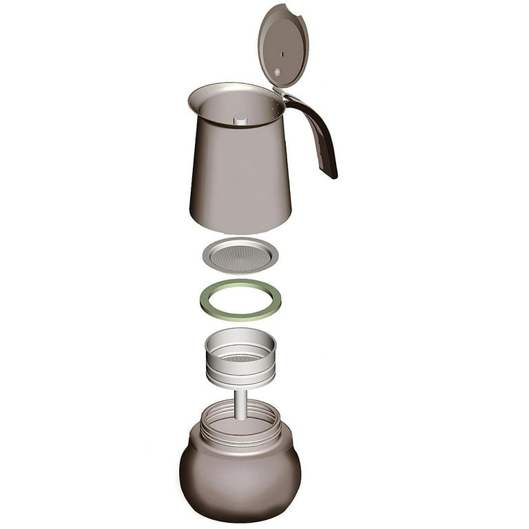 4 CUPS CAFETERA KITTY BIALETTI (acces0000086), Origini Italian Market