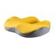 thumbnail image 1 of Cojín de asiento de espuma viscoelástica, almohada de asiento, cojín para glúteos, antideslizante, lavable, cojín para silla de escritorio, cojín para Amarillo Gris Claro, 1 of 9