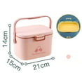 thumbnail image 5 of Case Medicine Box Pill Storage Étui à Coudre Étain Conteneur PP 2 Couches Portable pour, 5 of 5