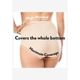 thumbnail image 6 of Comfort Choice Women's Plus Size Full Coverage Stretch Cotton Brief 5-Pack, 6 of 6