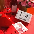 thumbnail image 6 of IPEWLEX 6 Pcs Valentine's Day Greeting Card Set - Romantic Gratitude Friendship, Customizable Blank Interiors, Durable Cardstock, 4x6 Inch, 6 of 6