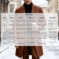thumbnail image 4 of LONKITO Casual Peacoats for Men Relaxed Fit Long Outerwear Coats with Pockets Fall Winter Clothes, 4 of 7