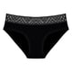 thumbnail image 1 of Gibobby Pantaletas de encaje cintura alta Bragas de talle a de fugas, ropa interior para mujer, bragas menstruales de algodón a de fugas para la noche(Negro,XL), 1 of 5