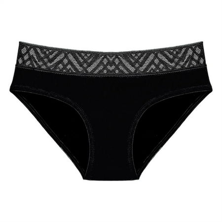 

adviicd Lace Thongs Women s Fit for Me Plus Size Underwear Black 6X-Large
