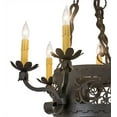 thumbnail image 2 of Meyda Tiffany 162507 Dragone 6 Light 24" Wide Taper Candle Style Chandelier, 2 of 3