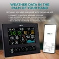thumbnail image 7 of Logia 7-in-1 Wifi Wireless Weather Station with 10-Day Forecast, Solar and Large 8" LED Display, 7 of 7