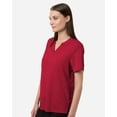 thumbnail image 2 of CORE365 CE108W Women's Nova Performance Pique Polo-Classic Red-3XL, 2 of 6