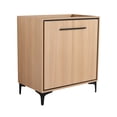 thumbnail image 3 of 30" Bathroom Vanity Base, Oak Storage Unit, Bathroom, Engineered Wood, American Style 30 Inch Vanity, Double Door Cabinet, Proof, Furniture, 3 of 6