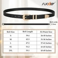 thumbnail image 6 of SUOSDEY Ladies Leather Belt Fashion Women Belts for Jeans with Black/Brown Belts, 6 of 6