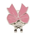 thumbnail image 4 of clip para gorra de golf,Clips magnéticos para gorras de golf con forma de lazo rosa,Portamarcadores de pelotas de golf portátiles fáciles de sujetar,Clips para tapas de marcadores de pelotas, 4 of 8