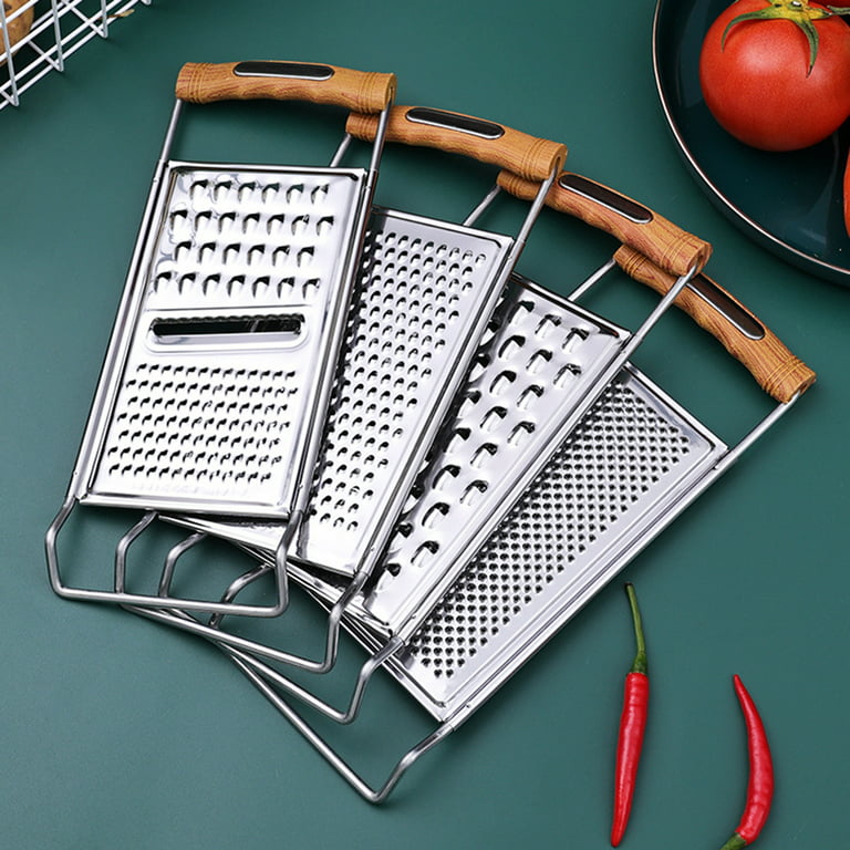 Handheld Vegetable Slicer Cutter,Stainless Steel Vegetable Chopper Slicer Vegetable Cutter Shredder Cheese Grater for Kitchen,Vegetables, Fruits, Size