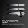 Accudart Steel Tip Dart Set 3.0 - Gunmetal Finish Steel Barrel - Hybrid Grip - Polycarbonate Shafts - Standard Shape Flights - Drop In Case Stores Fully Assembled Darts