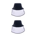 thumbnail image 3 of Sonducket Sombrero de protección facial para niños, gorra de pescador con pantalla de protección facial transparente desmontable para niños Type1 NO1 Sonducket CBP119212, 3 of 5
