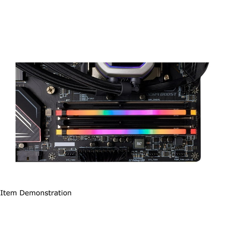 CORSAIR Vengeance RGB Pro 64GB (4x16GB) DDR4 3600 PC4 28800