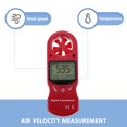 thumbnail image 3 of LEEYNEER 1Pc Digital Anemometer Handheld Wind Speed Measurement Device in Plastic  Outdoor Engineering, 3 of 6