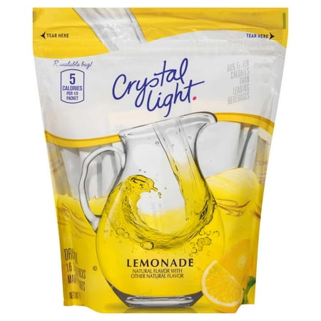 Crystal Light Drink Mix, Lemonade, 16-count