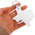 thumbnail image 2 of Raindrops 6pcs Sublimation Blanks Key Chains Decorative Blank Keychains Crafting Sublimation Blanks, 2 of 8