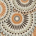 thumbnail image 2 of SAFAVIEH Veranda Petra Geometric Indoor/Outdoor Area Rug, 8' x 10', Cream/Chocolate, 2 of 7