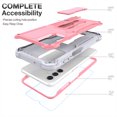 thumbnail image 7 of FITO For Samsung Galaxy A13 Case, Phone Case with Screen Protector and Kickstand (Pink), 7 of 7