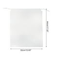thumbnail image 4 of Unique Bargains 10 Pcs  Dustproof Shoe Dust Bag Shoes Storage Bag Portable Drawstring Storage Bag White, 4 of 5