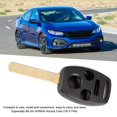 thumbnail image 3 of Garosa 3 + 1 Bouton Voiture Télécommande Clé Fob Coque Cas Adapté pour CR-V Pilote, Télécommande Clé Shell, Couvercle de la Clé Shell, 3 of 7