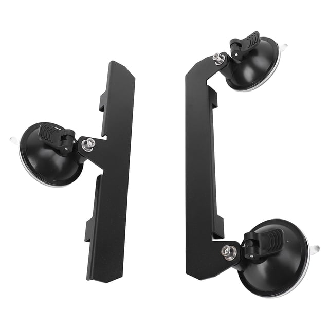 Car Window Mounting Kit, Suction Cup Mount Bracket Secure and Stable Firm Adsorption Protective Padding for Mini Satellite Antenna