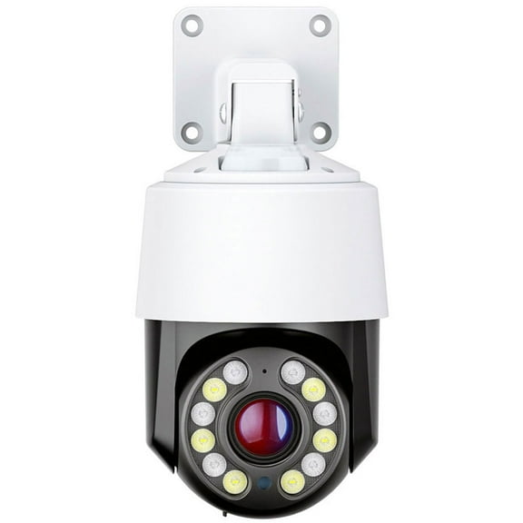 M7 14x Optical Zoom PTZ camera, 5MP, 3.5 in, WiFi, PoE, Motion, Tracking, IP66, Outdoor, Spotlight night vision, 2-way audio, FTP, Storage 256GB avail, Broadcasting avail on YouTube, Meta, Microseven