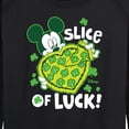 thumbnail image 3 of Disney - Slice Of Luck - Women's Lightweight French Terry Long Sleeve Shirt, 3 of 5