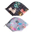 thumbnail image 1 of Bolsa de almacenamiento de cosméticos portátil impermeable para mascarillas de estudiantes Laklulu, 1 of 5
