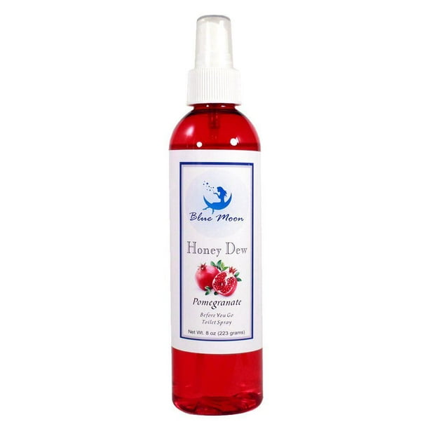 Honey Dew Poop Spray Pomegranate Spray Before You Go Toilet Spray 8 oz