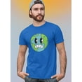 thumbnail image 2 of Toon Style Worried World T-Shirt Men -Image by Shutterstock, Male XX-Large, 2 of 4