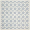 thumbnail image 6 of SAFAVIEH Cambridge Liz Geometric Wool Area Rug, Light Blue/Ivory, 6' x 9', 6 of 10